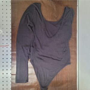 🌴Gray Body Suit